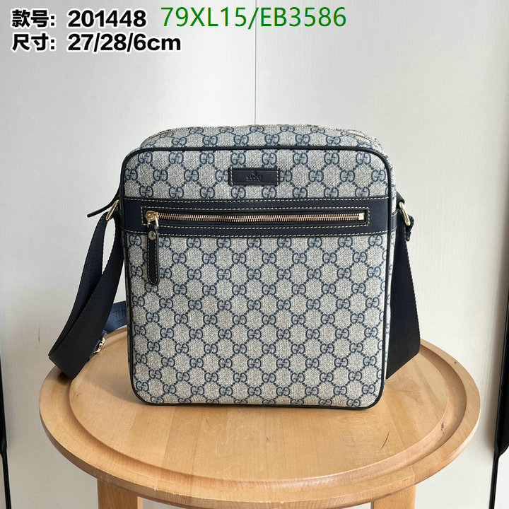 Gucci Bag-(4A)-Crossbody- Code: EB3586 $: 79USD