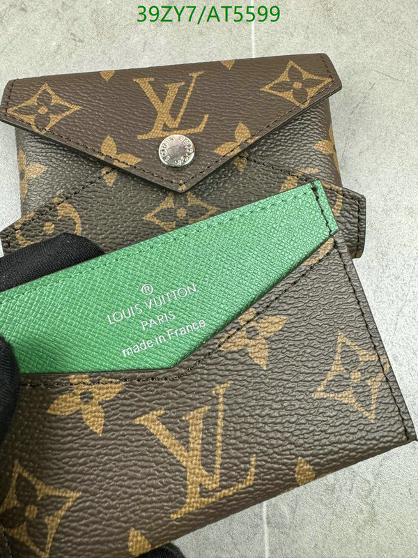 LV Bag-(4A)-Wallet- Code: AT5599 $: 39USD