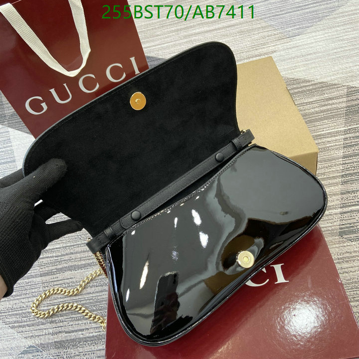 Gucci Bag-(Mirror)-Crossbody- Code: AB7411 $: 255USD