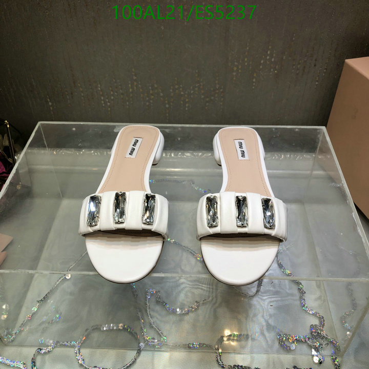 Women Shoes-Miu Miu Code: ES5237 $: 100USD