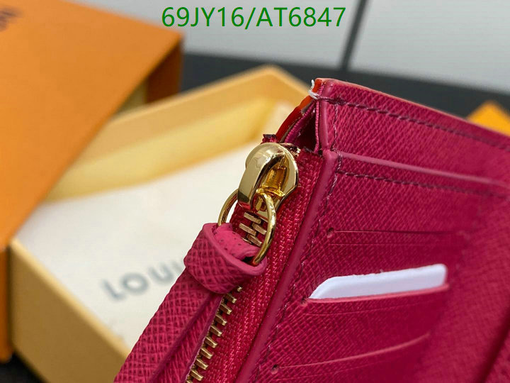 LV Bag-(Mirror)-Wallet- Code: AT6847 $: 69USD
