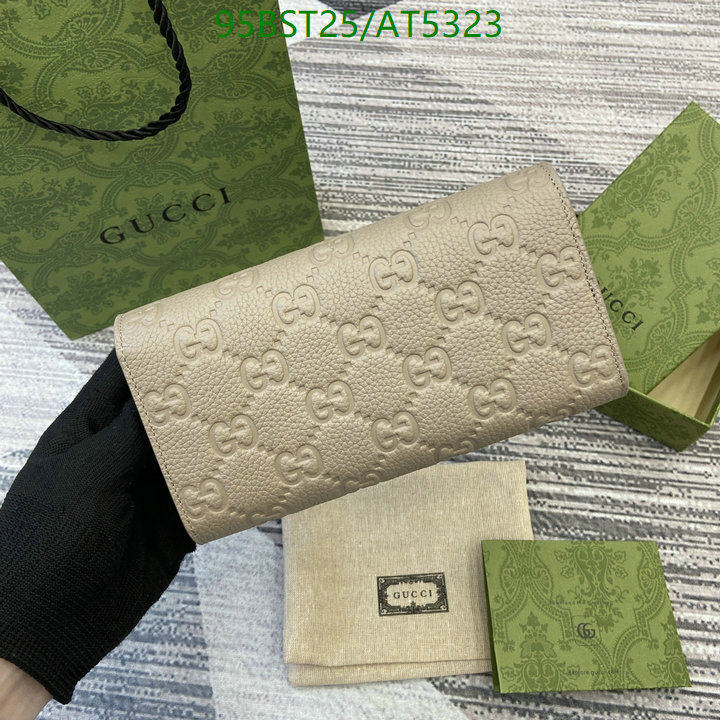 Gucci Bag-(Mirror)-Wallet- Code: AT5323 $: 95USD