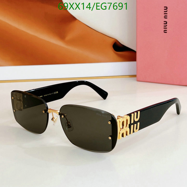 Glasses-MiuMiu Code: EG7691 $: 69USD