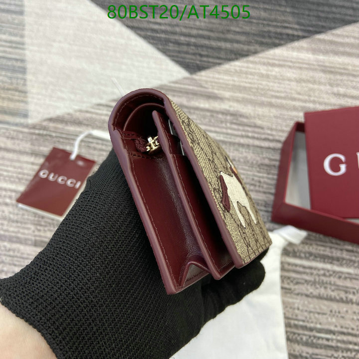 Gucci Bag-(Mirror)-Wallet- Code: AT4505 $: 80USD