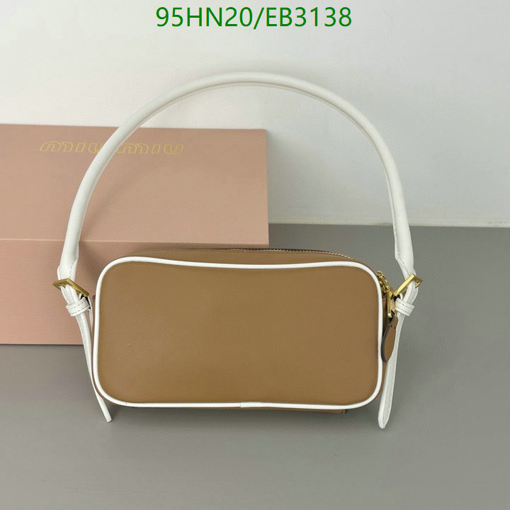 Miu Miu Bag-(4A)-Handbag- Code: EB3138 $: 95USD