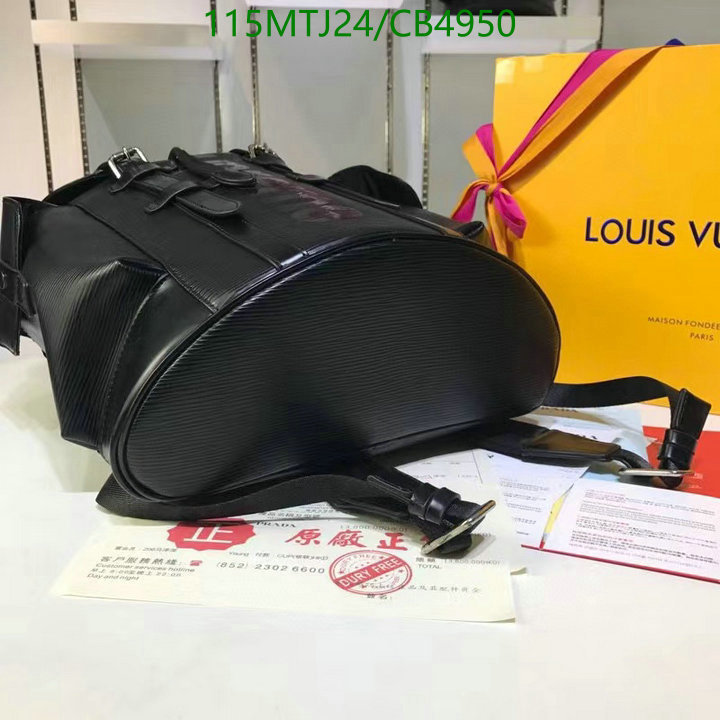 LV Bag-(4A)-Backpack- Code: CB4950 $: 115USD