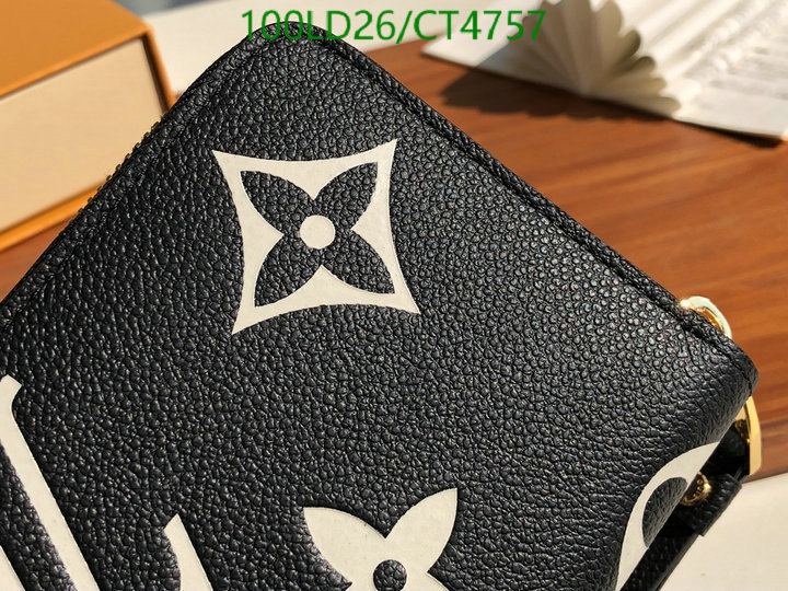 LV Bag-(Mirror)-Wallet- Code: CT4757 $: 100USD