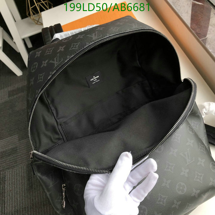 LV Bag-(Mirror)-Backpack- Code: AB6681 $: 199USD