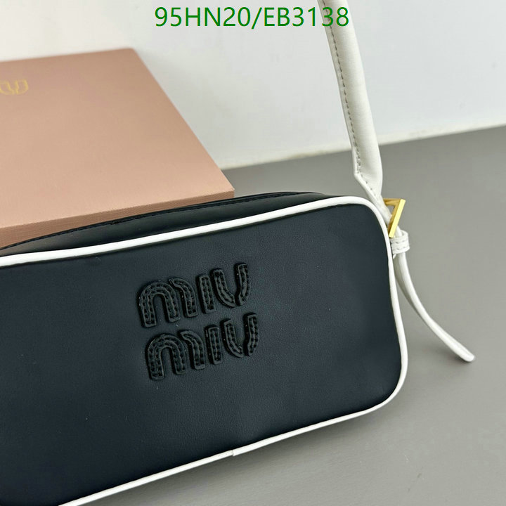 Miu Miu Bag-(4A)-Handbag- Code: EB3138 $: 95USD