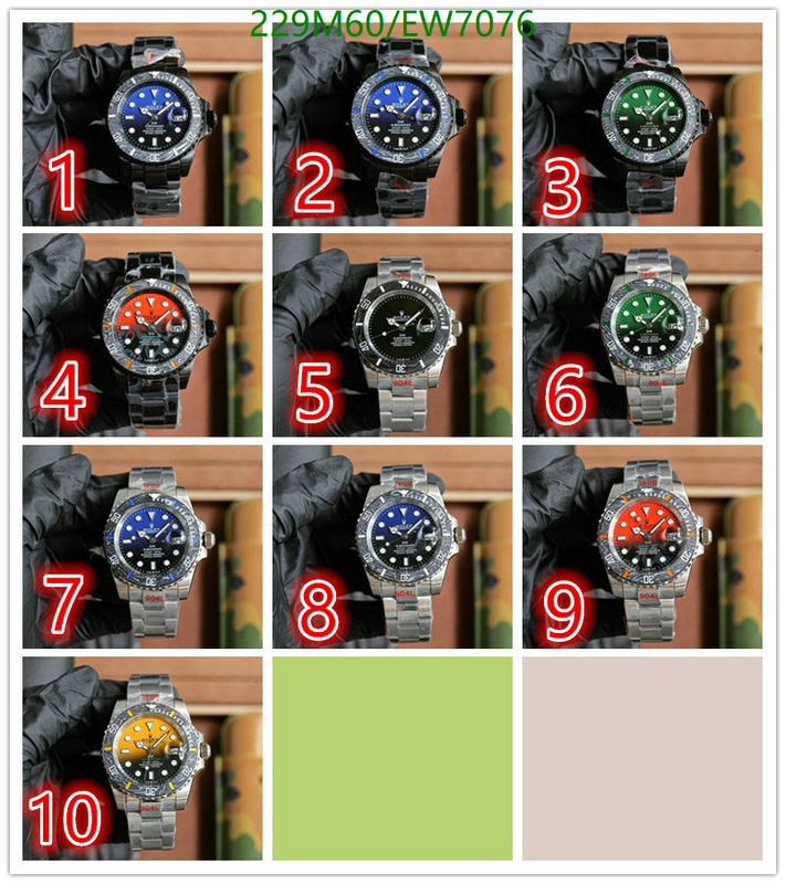 Watch-Mirror Quality-Rolex Code: EW7076 $: 229USD