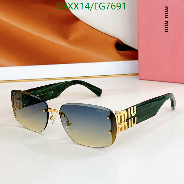 Glasses-MiuMiu Code: EG7691 $: 69USD