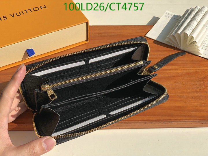 LV Bag-(Mirror)-Wallet- Code: CT4757 $: 100USD