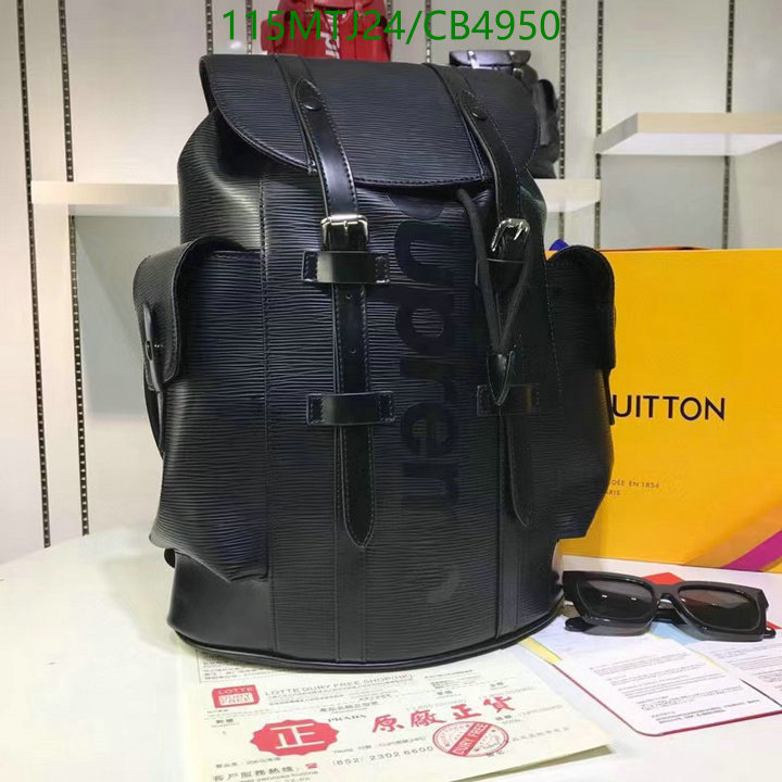 LV Bag-(4A)-Backpack- Code: CB4950 $: 115USD
