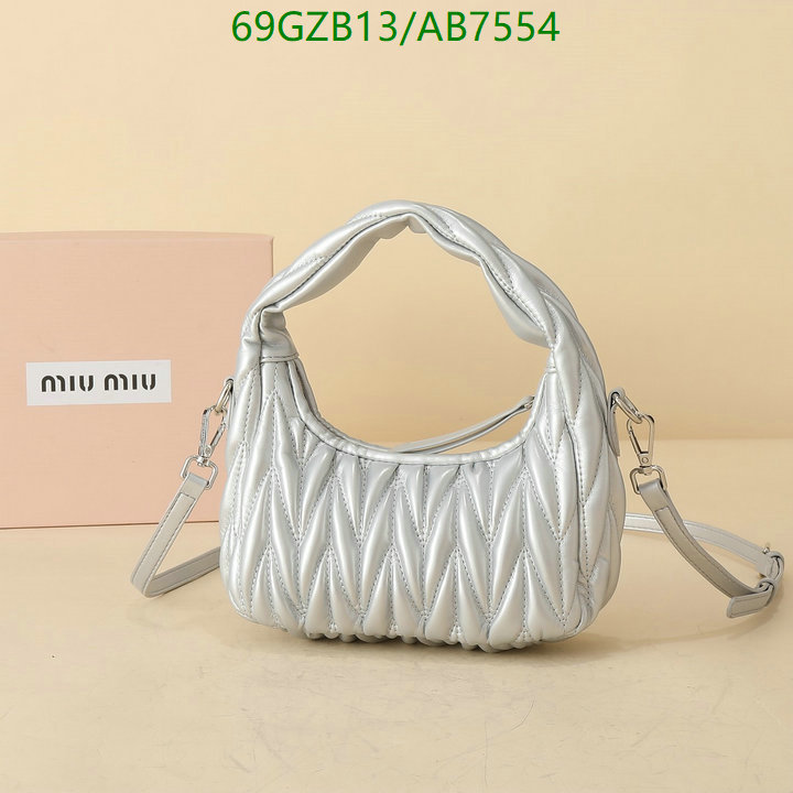Miu Miu Bag-(4A)-Crossbody- Code: AB7554 $: 69USD