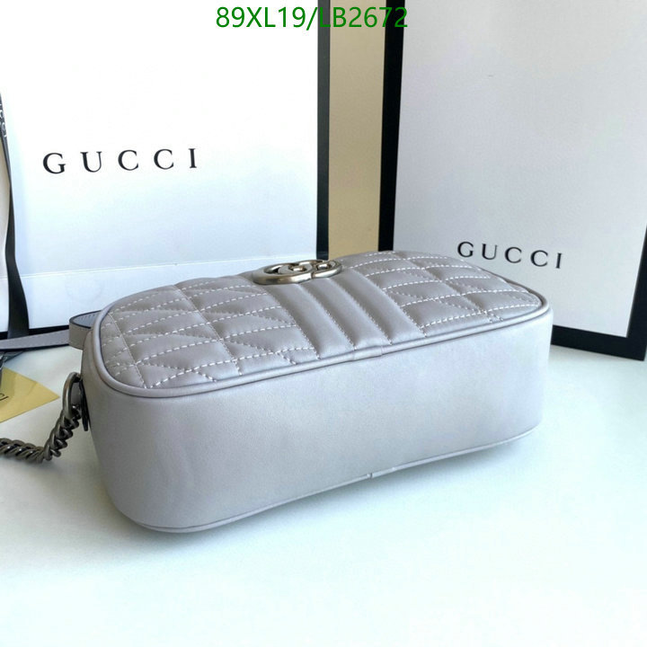 Gucci Bag-(4A)-Marmont Code: LB2672 $: 89USD