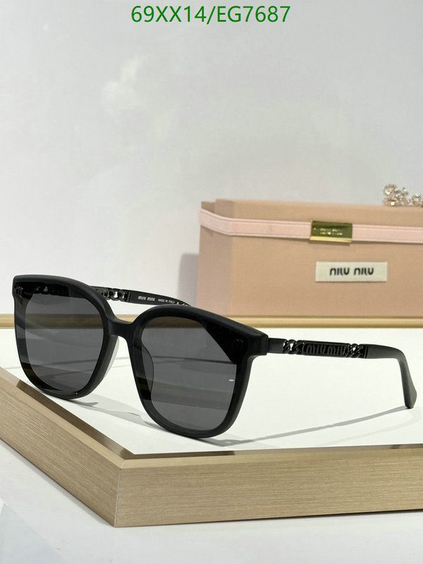 Glasses-MiuMiu Code: EG7687 $: 69USD
