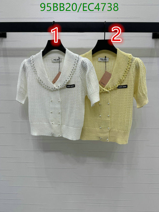 Clothing-MIUMIU Code: EC4738 $: 95USD