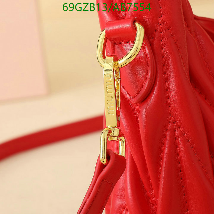 Miu Miu Bag-(4A)-Crossbody- Code: AB7554 $: 69USD