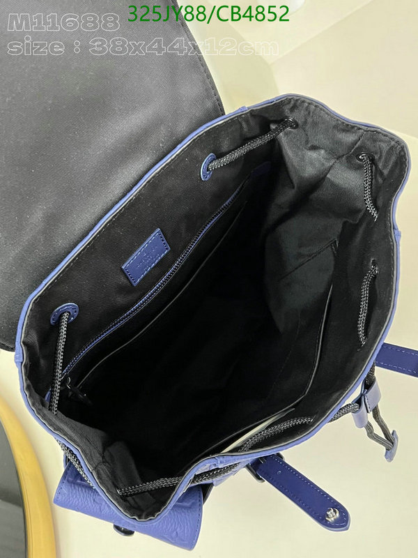 LV Bag-(Mirror)-Backpack- Code: CB4852 $: 325USD
