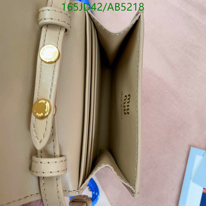 Miu Miu Bag-(Mirror)-Crossbody- Code: AB5218 $: 165USD