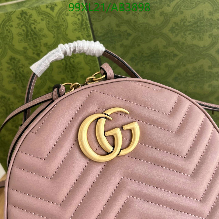 Gucci Bag-(4A)-Backpack- Code: AB3898 $: 99USD