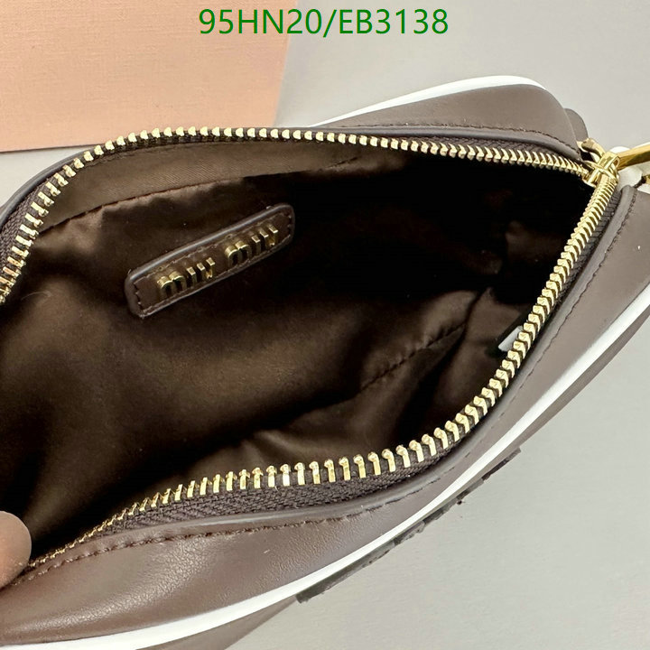 Miu Miu Bag-(4A)-Handbag- Code: EB3138 $: 95USD