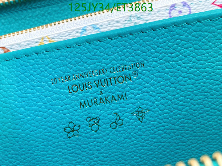LV Bag-(Mirror)-Wallet- Code: ET3863 $: 125USD