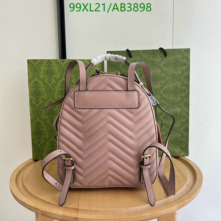 Gucci Bag-(4A)-Backpack- Code: AB3898 $: 99USD