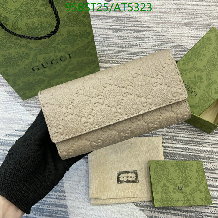 Gucci Bag-(Mirror)-Wallet- Code: AT5323 $: 95USD