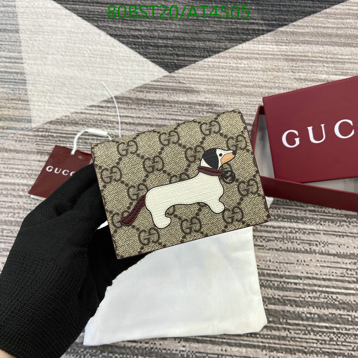 Gucci Bag-(Mirror)-Wallet- Code: AT4505 $: 80USD