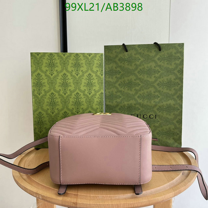 Gucci Bag-(4A)-Backpack- Code: AB3898 $: 99USD
