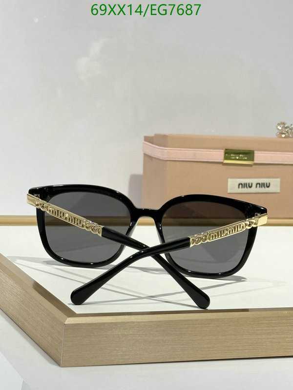 Glasses-MiuMiu Code: EG7687 $: 69USD