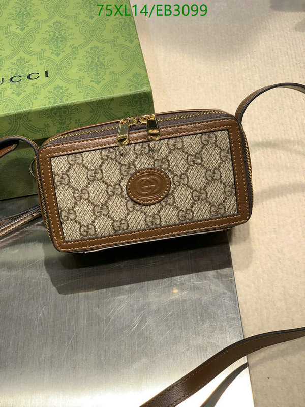 Gucci Bag-(4A)-Crossbody- Code: EB3099 $: 75USD