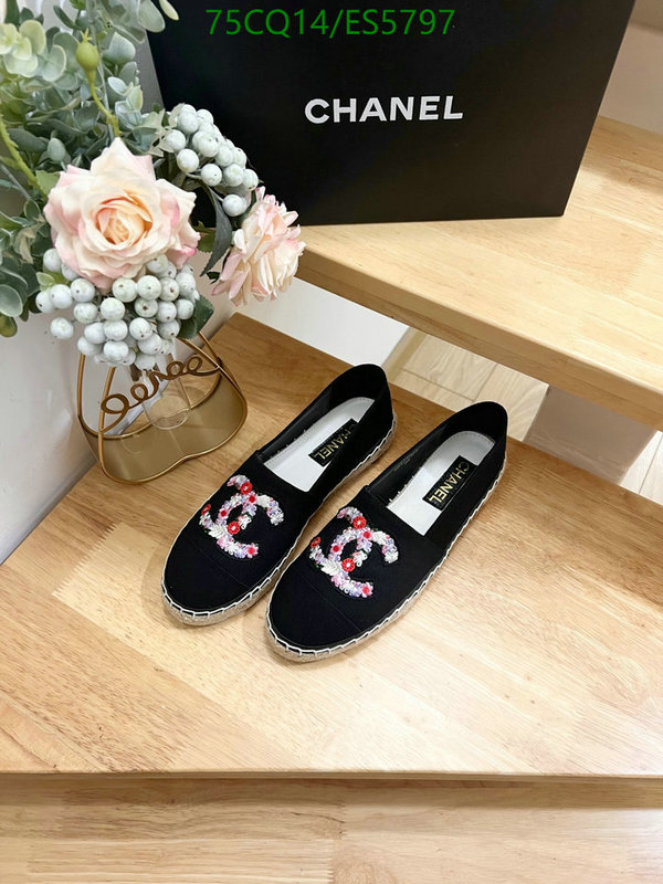 Women Shoes-Chanel Code: ES5797 $: 75USD