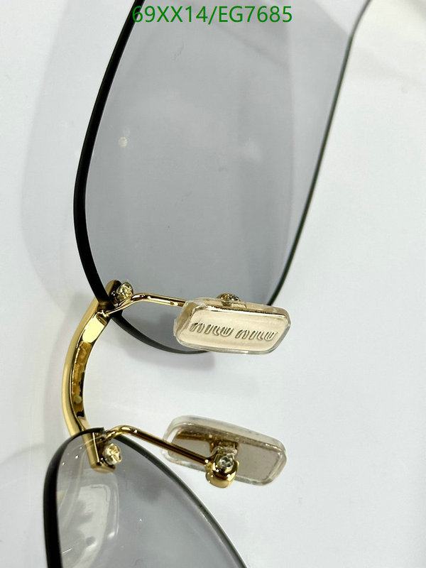 Glasses-MiuMiu Code: EG7685 $: 69USD