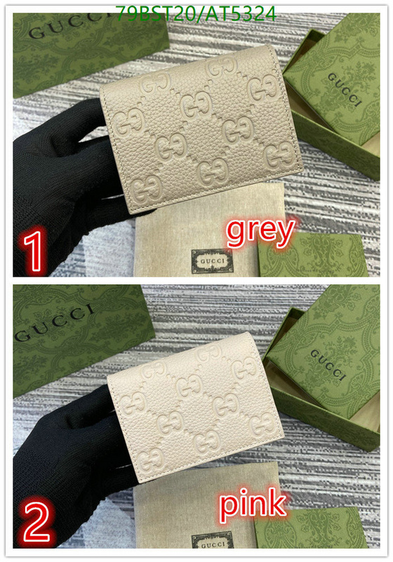 Gucci Bag-(Mirror)-Wallet- Code: AT5324 $: 79USD