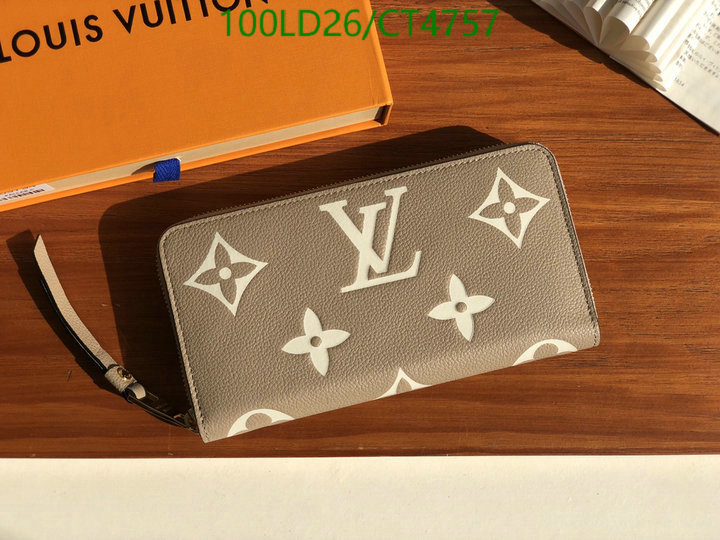 LV Bag-(Mirror)-Wallet- Code: CT4757 $: 100USD