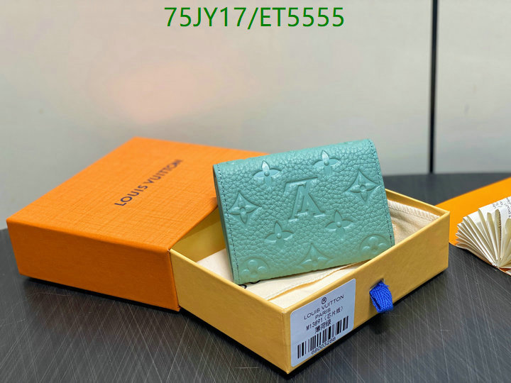 LV Bag-(Mirror)-Wallet- Code: ET5555 $: 75USD