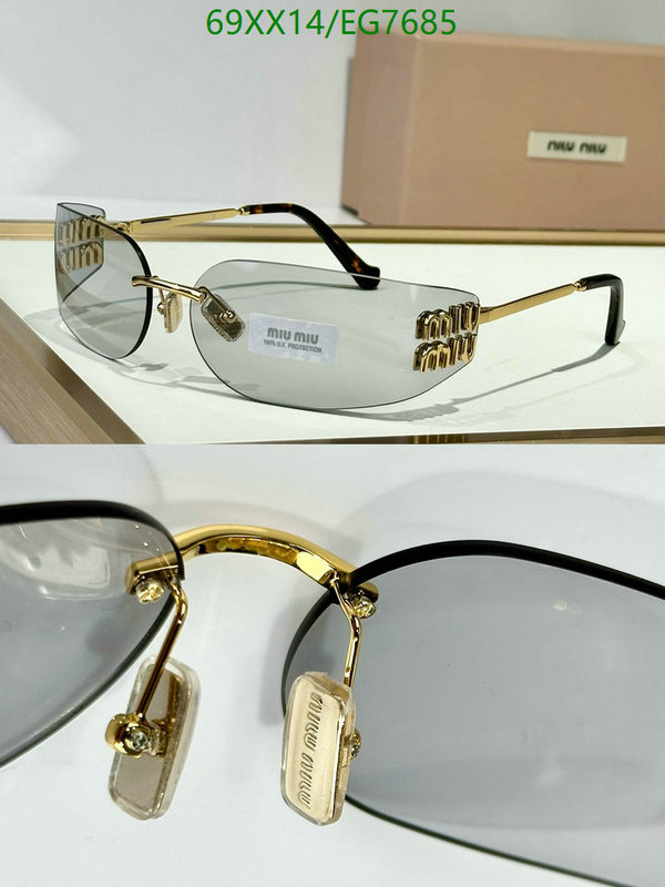 Glasses-MiuMiu Code: EG7685 $: 69USD