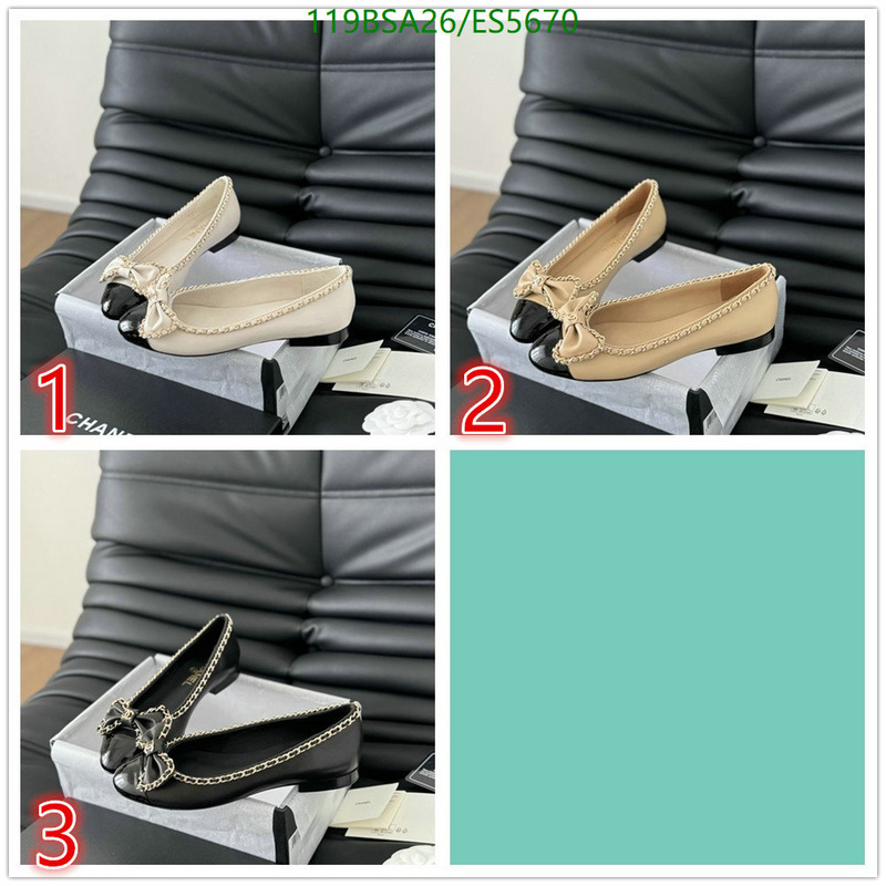 Women Shoes-Chanel Code: ES5670 $: 119USD