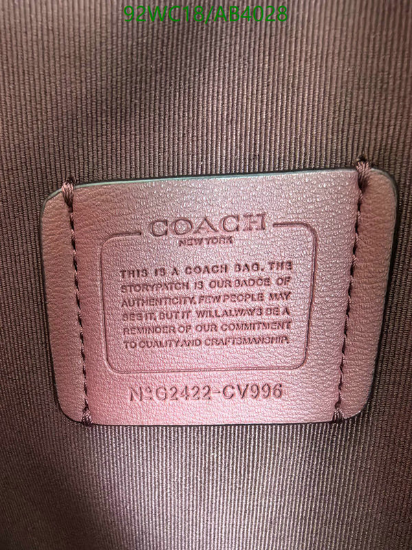 Coach Bag-(4A)-Handbag- Code: AB4028 $: 92USD