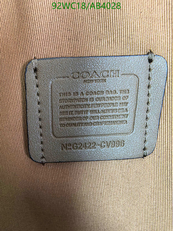 Coach Bag-(4A)-Handbag- Code: AB4028 $: 92USD