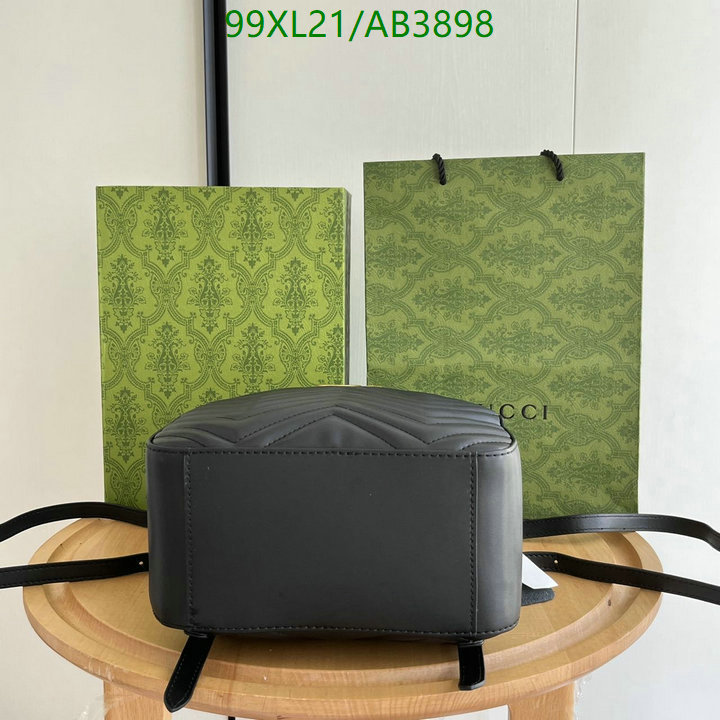 Gucci Bag-(4A)-Backpack- Code: AB3898 $: 99USD