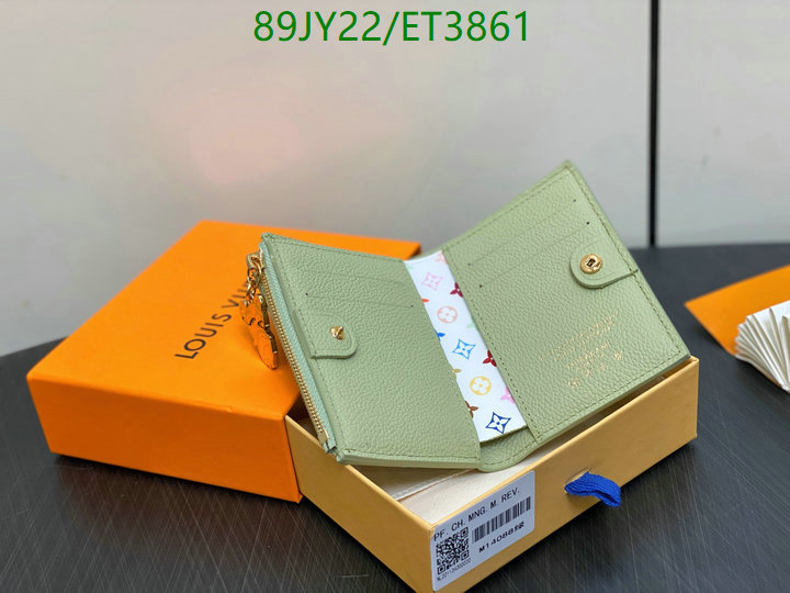 LV Bag-(Mirror)-Wallet- Code: ET3861 $: 89USD