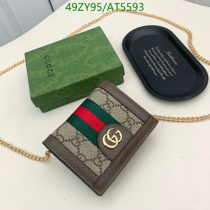 Gucci Bag-(4A)-Wallet- Code: AT5593 $: 49USD