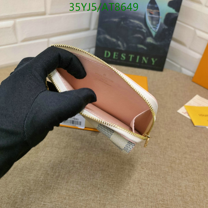 LV Bag-(4A)-Wallet- Code: AT8649 $: 35USD