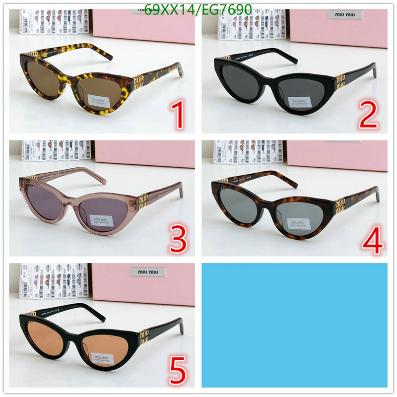 Glasses-MiuMiu Code: EG7690 $: 69USD