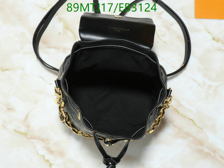 LV Bag-(4A)-Backpack- Code: EB3124 $: 89USD