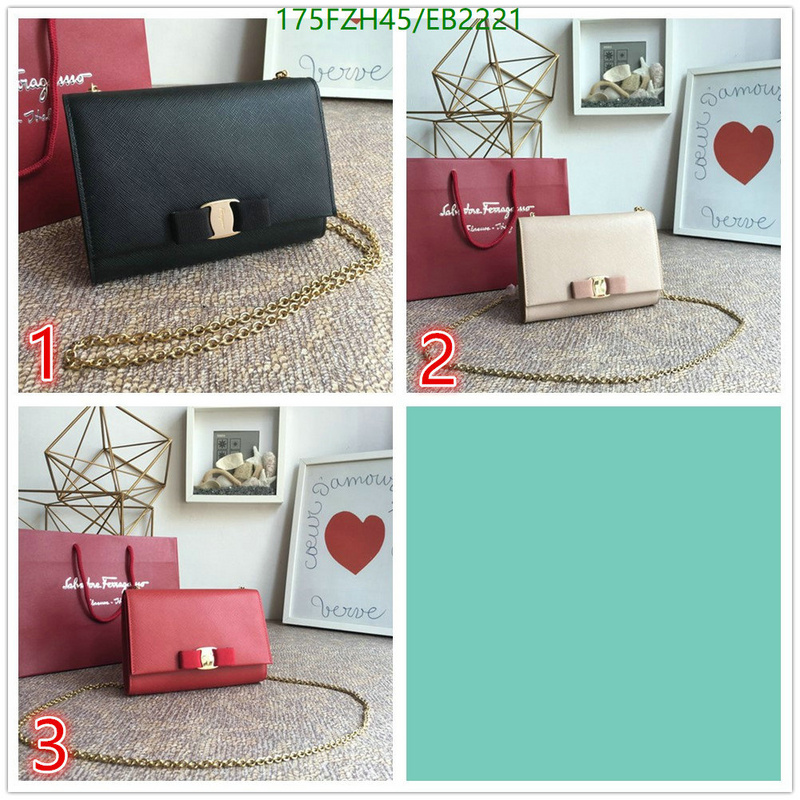 Ferragamo Bag-(Mirror)-Crossbody- Code: EB2221 $: 175USD