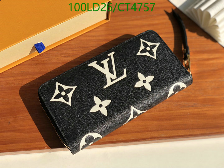 LV Bag-(Mirror)-Wallet- Code: CT4757 $: 100USD